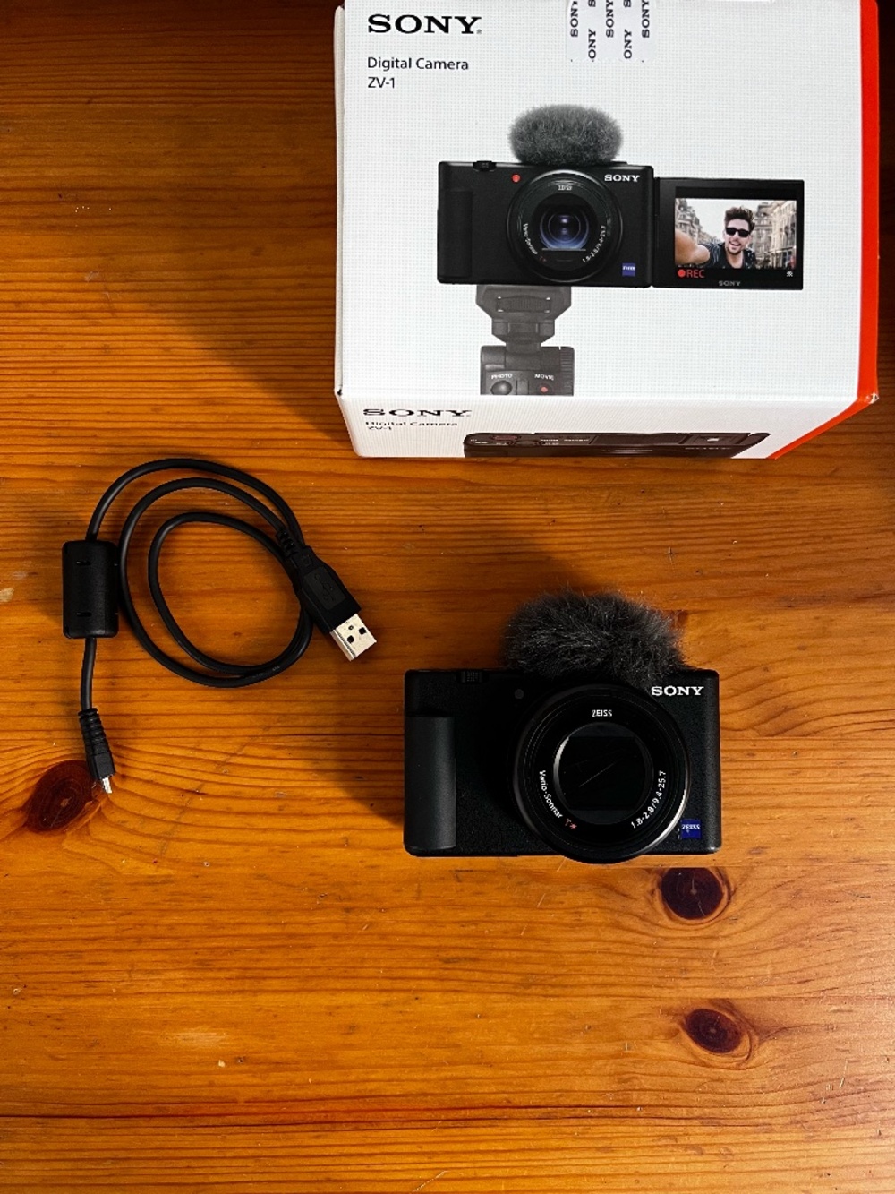 Sony Digital Camera ZV-1 Black